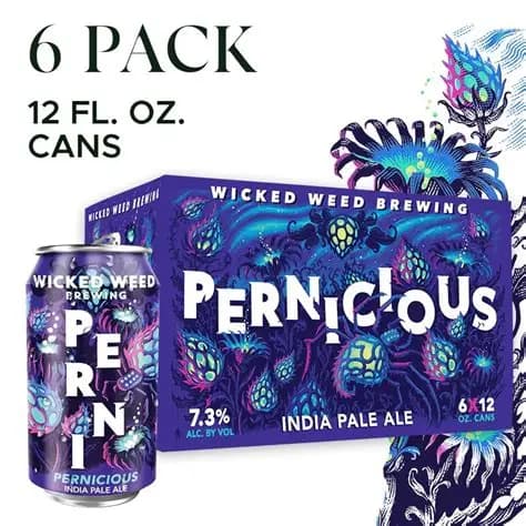 Wicked Weed Pernicious 6 Pack Can
