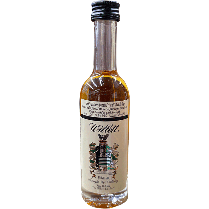 Willett Straight Rye Whiskey 50ML