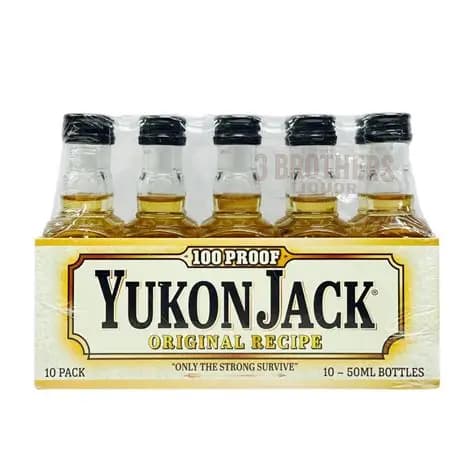 Yukon Jack 100 Proof 10 Pk