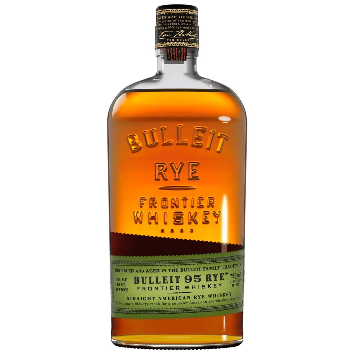 Bulleit Bourbon 95 Rye Whiskey 750ML