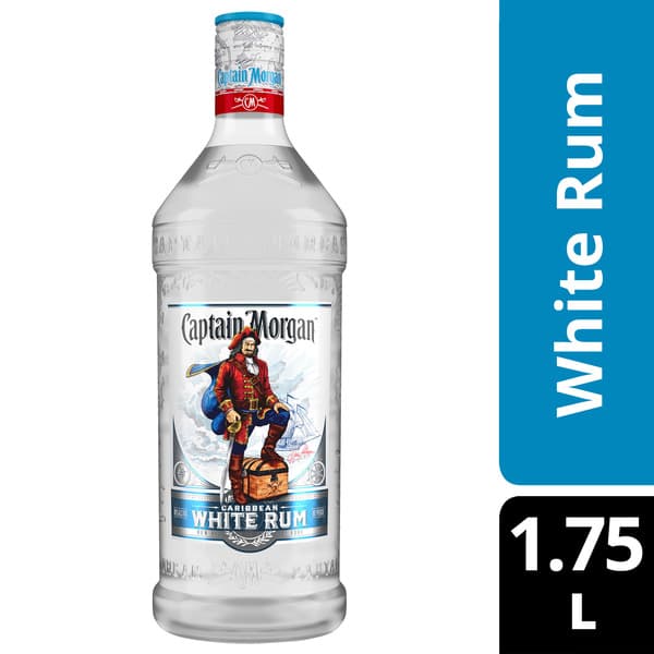 Captain Morgan White 1.75L Glass