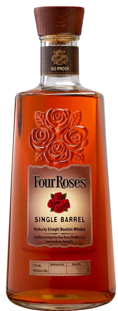 Four Roses Single Barrel Bourbon Whiskey 750ML