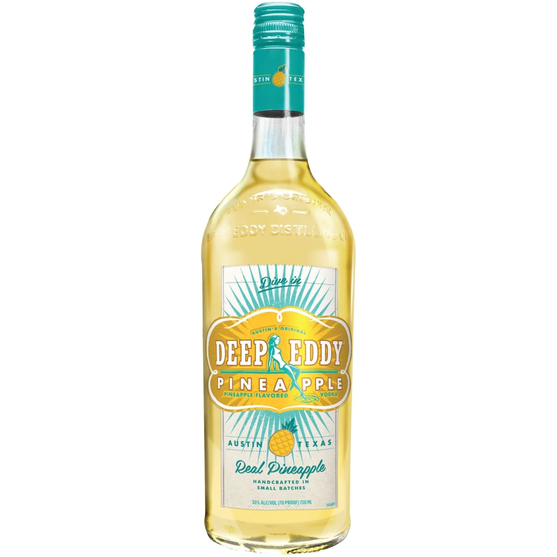 Deep Eddy Pineapple Vodka 750ML