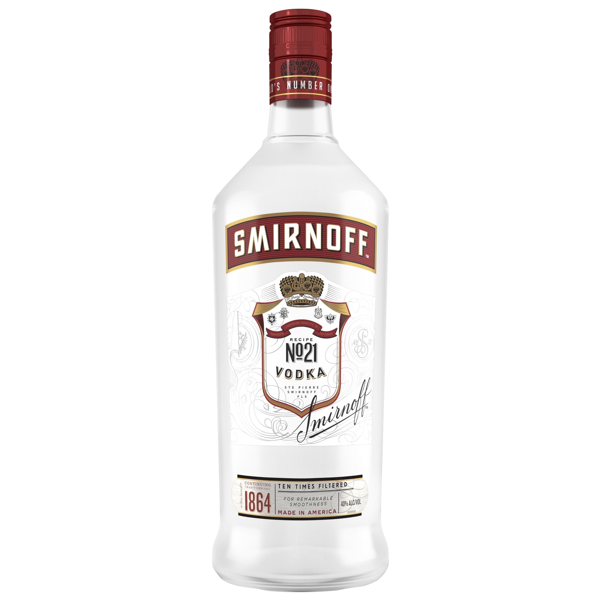 Smirnoff Vodka Pet 1.75L