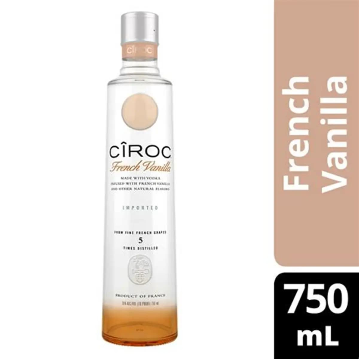 Warehouse Ciroc French Vanilla 750ML