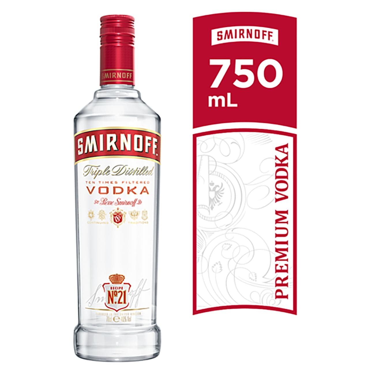 Warehouse Smirnoff Vodka 750ML