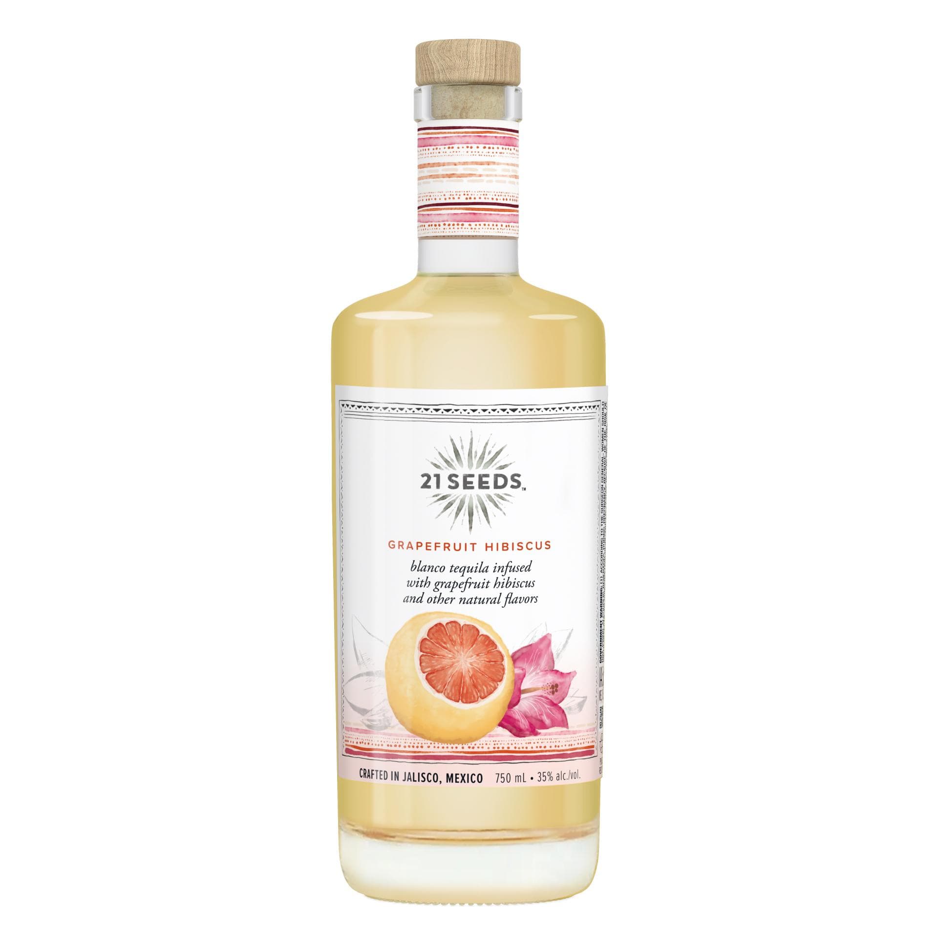21 Seeds Grapefruit Hibiscus Tequila 50 Ml