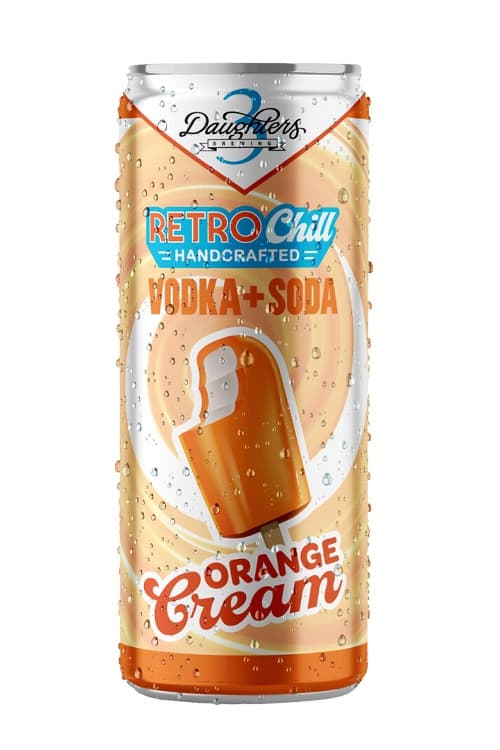 3 Daughters Brewing Retro Chill Orange Cream Soda 355ML