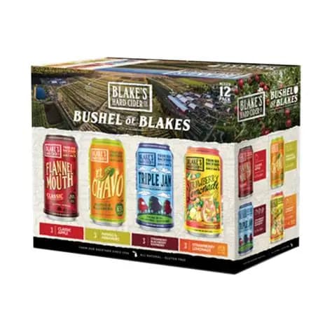 Blakes Hard Cider Bushel Variety 12 Pack