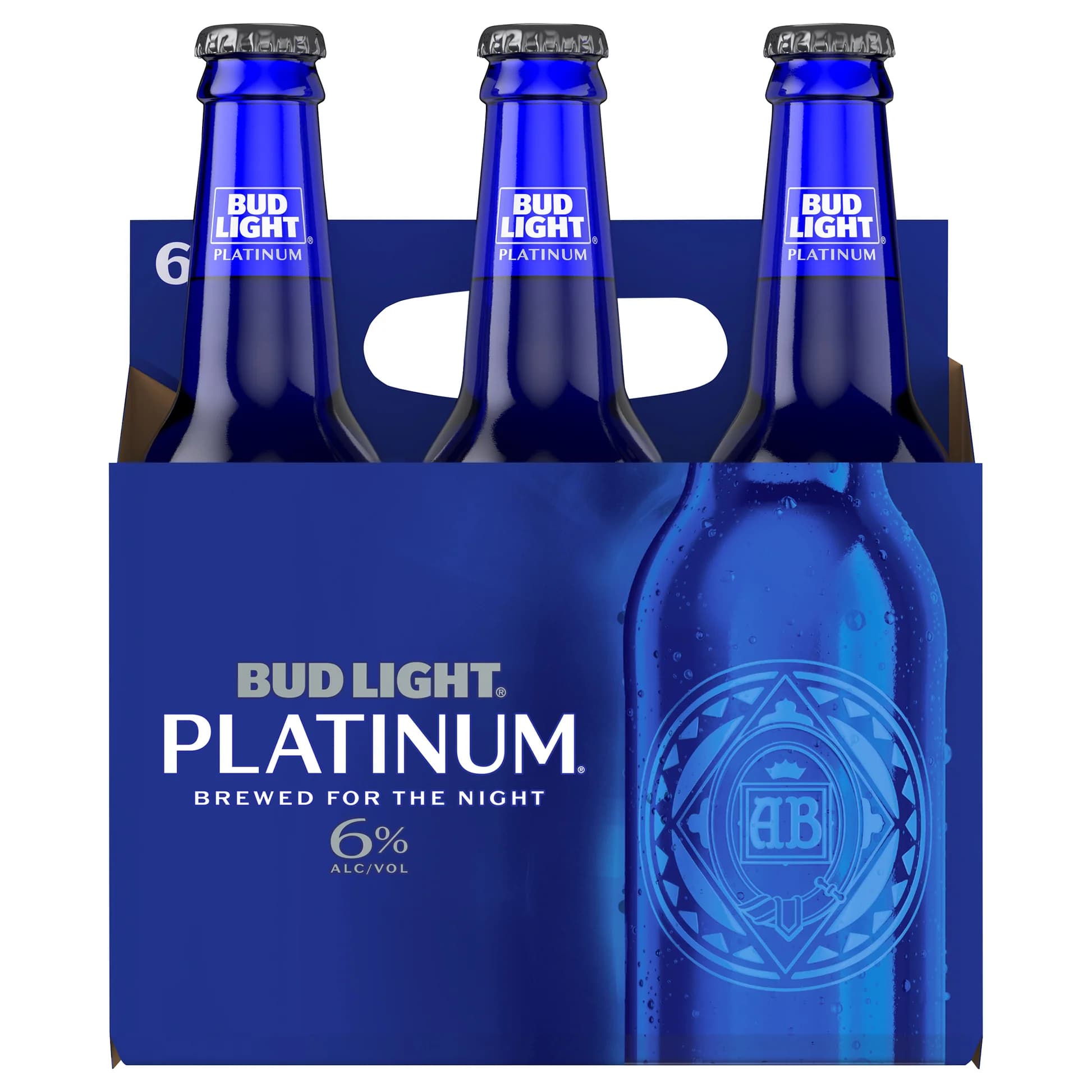 Bud Light Platinum Bottle 6 Pack