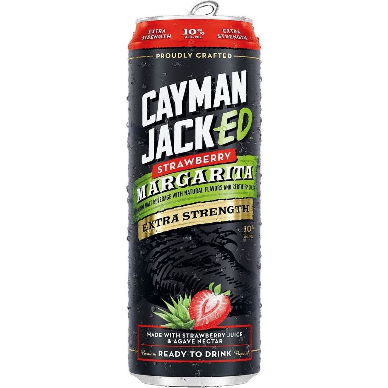 Cayman Jacked Margarita Strawberry Extra Strength 1PINT