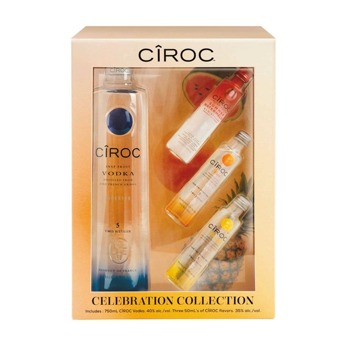 Ciroc Celebration Pack Giftset 750ML