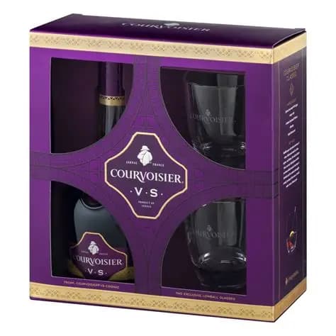 Courvoisier VSOP 750ML Gift Set