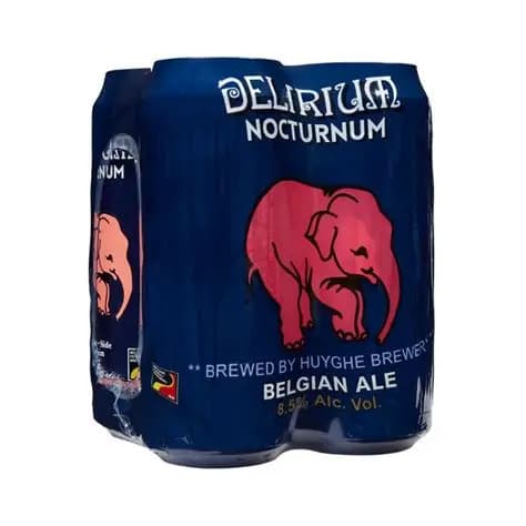 Delirium Nocturnum Belgian Ale 4PACK Cans
