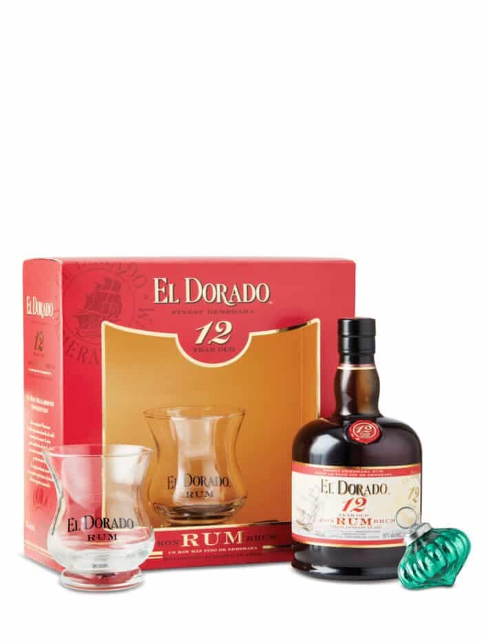 El Dorado Gift Set 12 Yr Rum 750ML