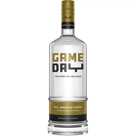 Game Day Vodka Blk & Gold 1.75ML