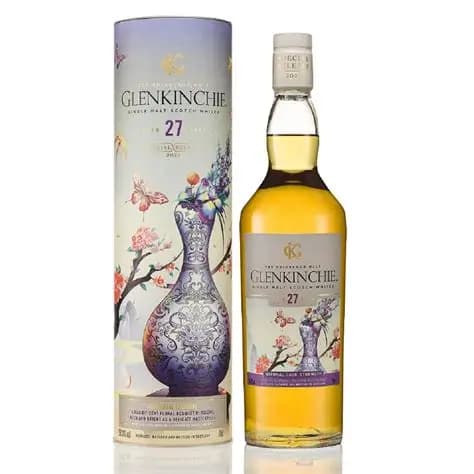 Glenkinchie 27YRS Single Malt Scotch Whisky the Floral Treasure 750ML