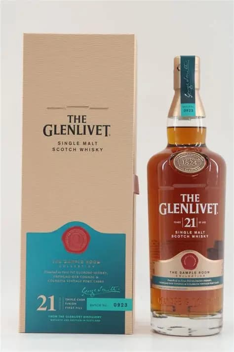 Glenlivet 21YRS Single Malt Scotch Whisky Sample Room Collection 750ML