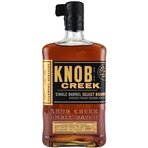 Knob Creek Single Barrel Select Bourbon Whiskey 750ML