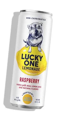 Lucky One Lemonade + Vodka Raspberry 355ML