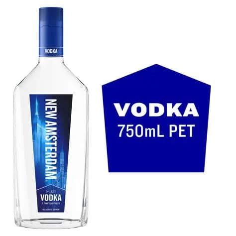 New Amsterdam Vodka Plastic 750ML