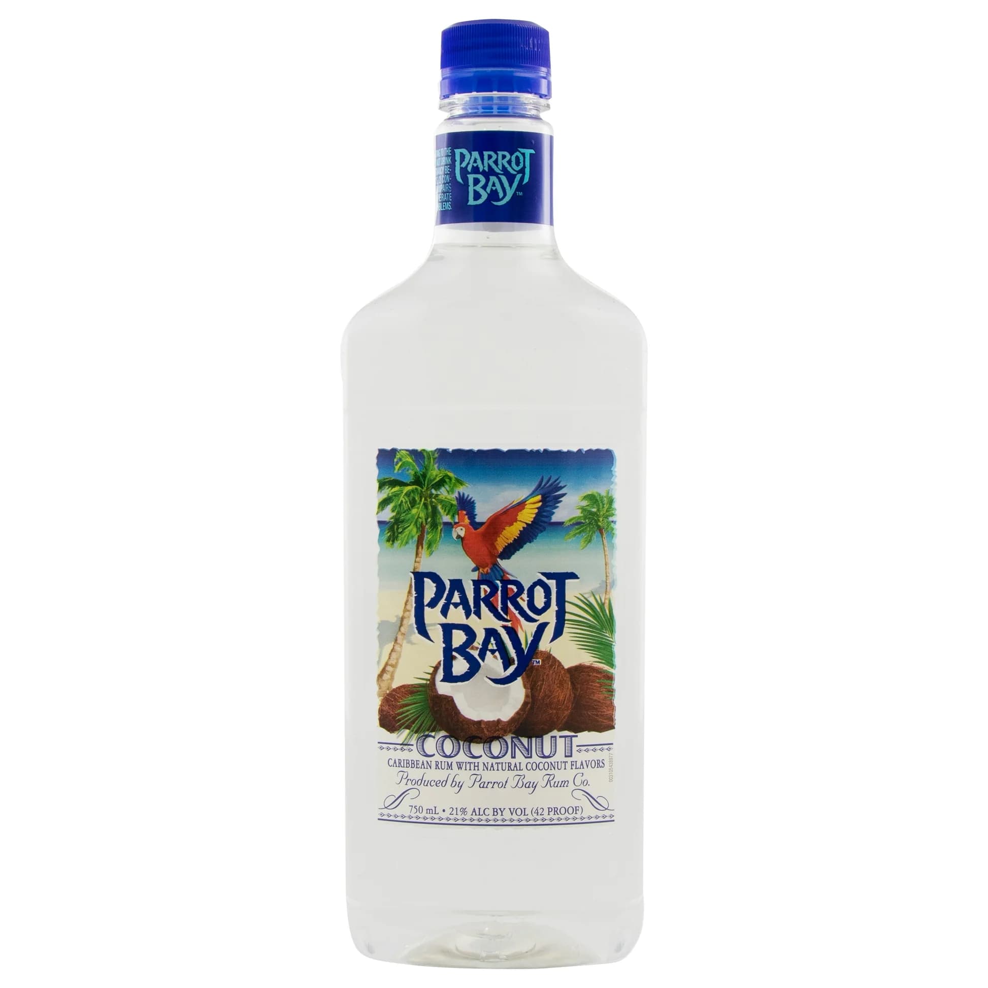 Parrot Bay Coconut Rum 750ML Plastic Bottle