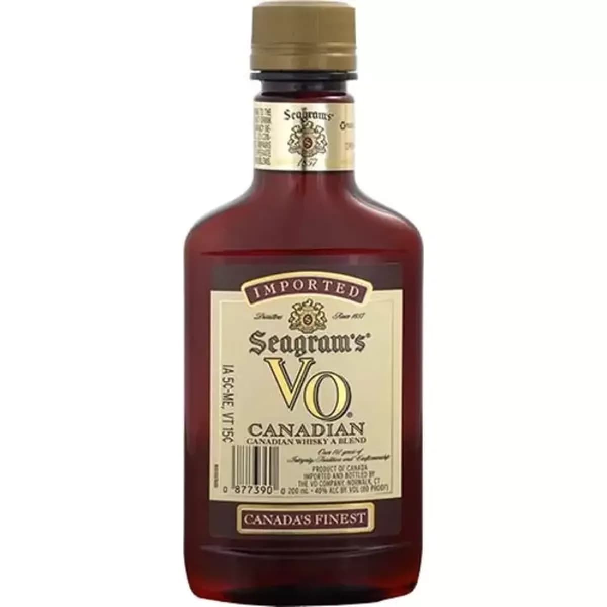 Seagrams Vo Canadian Whiskey 200ML