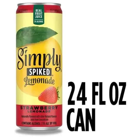 Simply Strawberry Lemonade 24 Oz