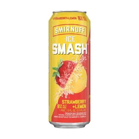 Smirnoff Ice Smash Strawberry + Melon 23.5 Oz
