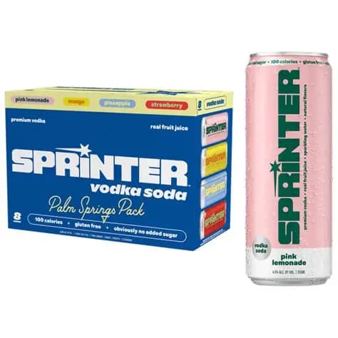 Sprinter Vodka Soda Variety 8 Pack