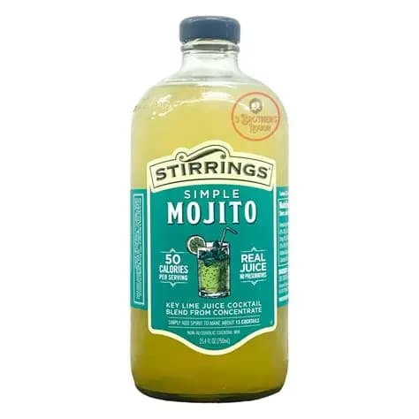 Stirrings Cocktail Mix Simple Mojito 750ML