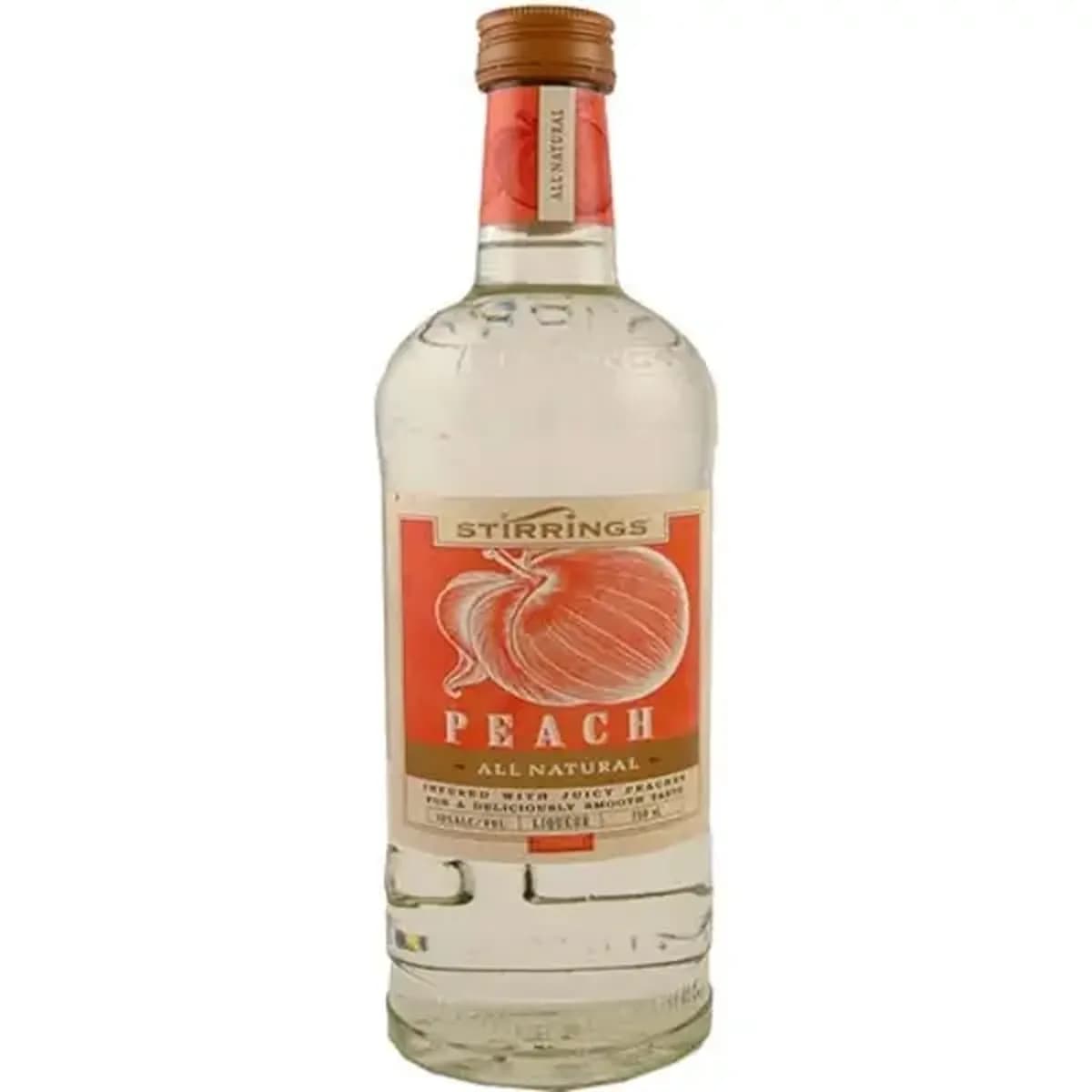 Stirrings Peach Liqueur 750ML
