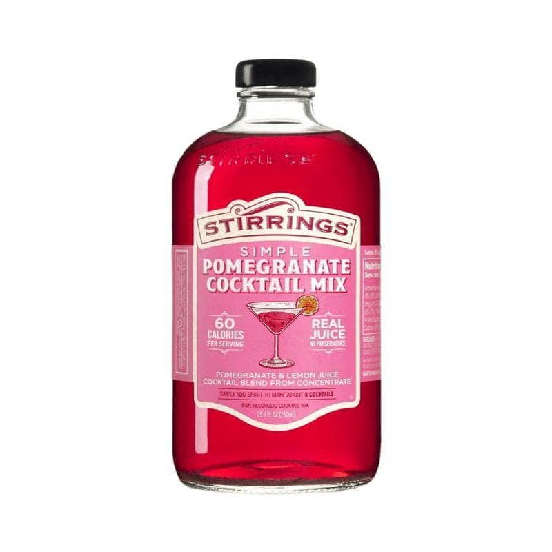 Stirrings Pomegranate Cocktail Mix 750ML