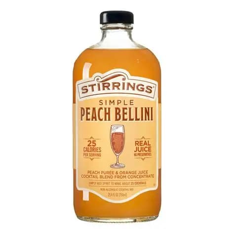 Stirrings Simple Peach Bellini N/A 750ML