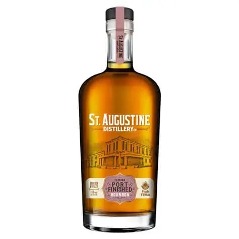 St Augustine Port Finished Bourbon Whiskey 750ML