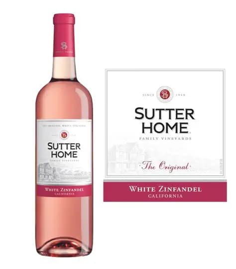 Sutter Home White Zinfandel 750 Ml