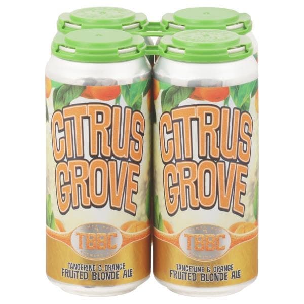 Tampa Bay Brewing Co. - Citrus Grove ( Tangerine & Orange Fruited Blonde) 4PK