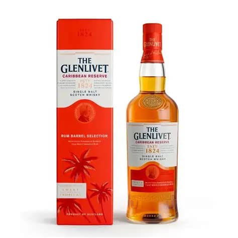 The Glenlivet Caribbean Reserve Single Malt Scotch Whisky 750ML