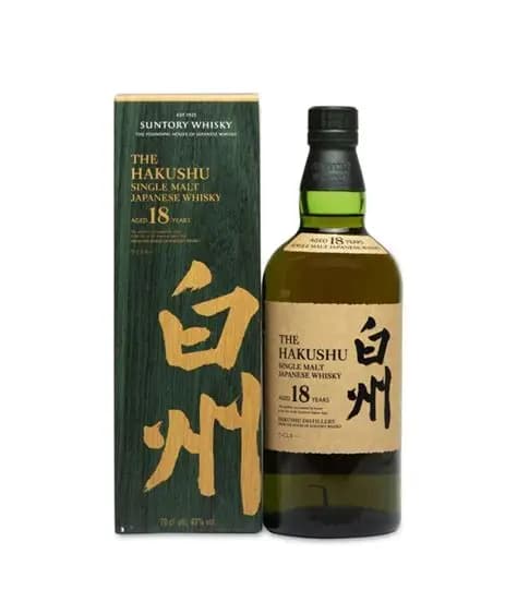 The Hakushu Single Malt Japanese Whisky 18 Yr