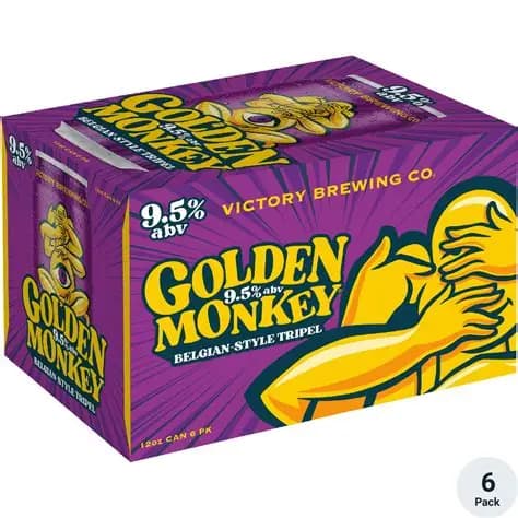 Victory Golden Monkey Ale 6 Pack Can