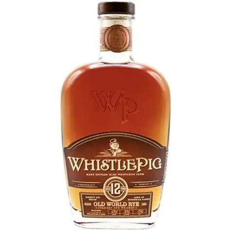 Whistlepig Rye 12YR Old World Rye Whiskey 750ML