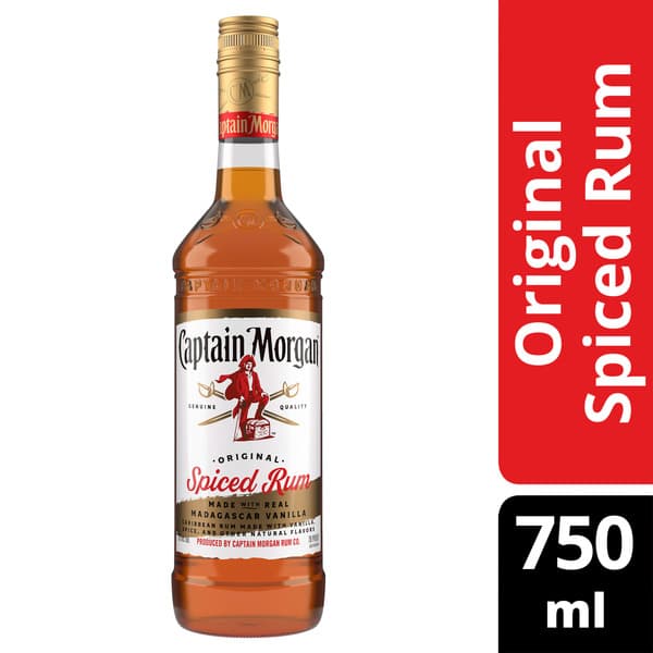 Captain Morgan Spiced Rum 750ML