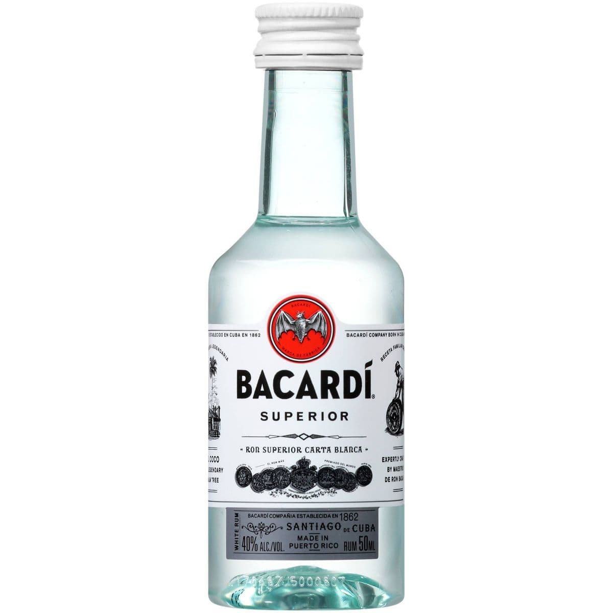 Bacardi Superior Rum 50ML