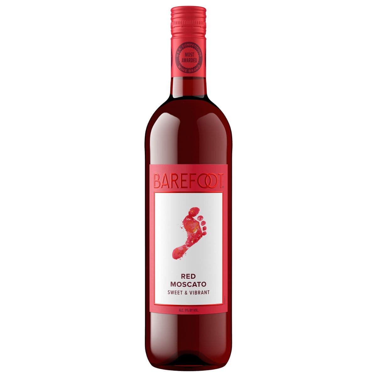 Barefoot Red Moscato 750 Ml