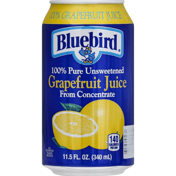 Bluebird Grapefruit Juice 5.5 Oz