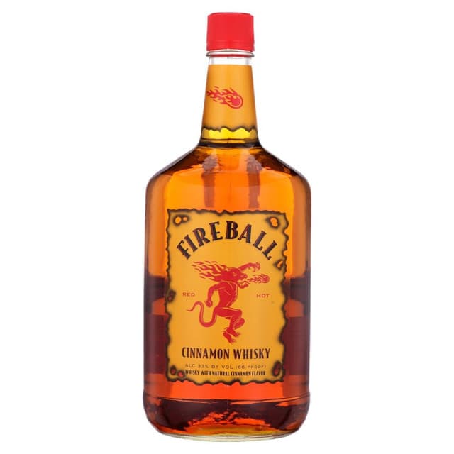 Fireball Cinnamon Whisky 1.75L Glass