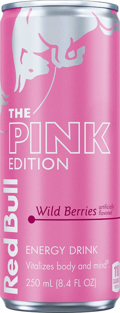 Redbull Wild Berries (Pink) 8OZ