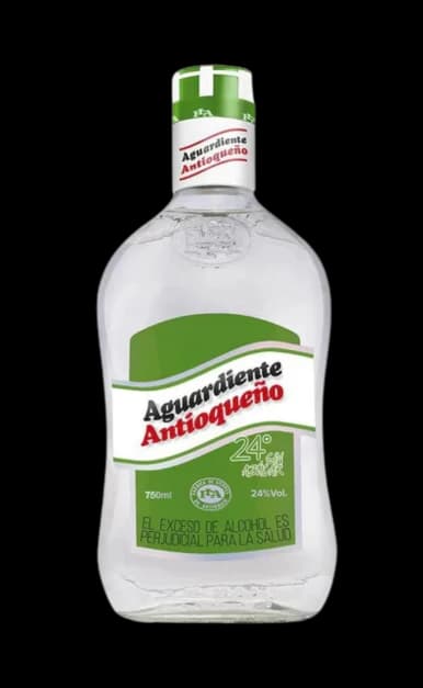 Antioqueno Aguardie Verde Green 750ML