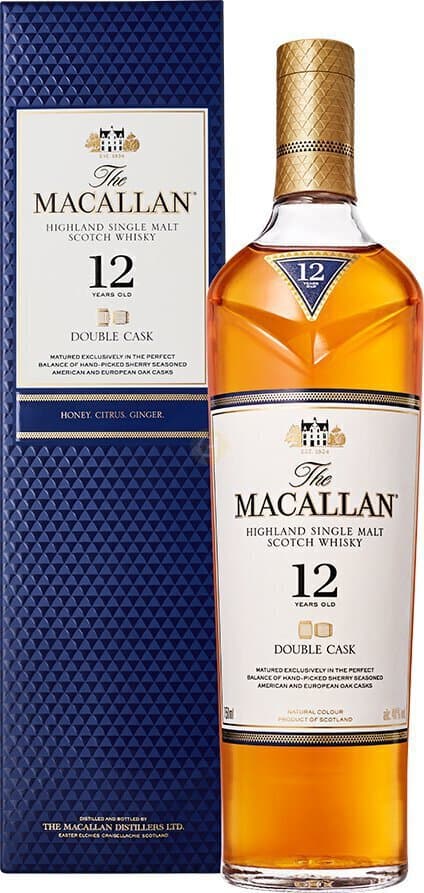 Macallan Double Cask Scotch Whisky 12 Yr 750ML