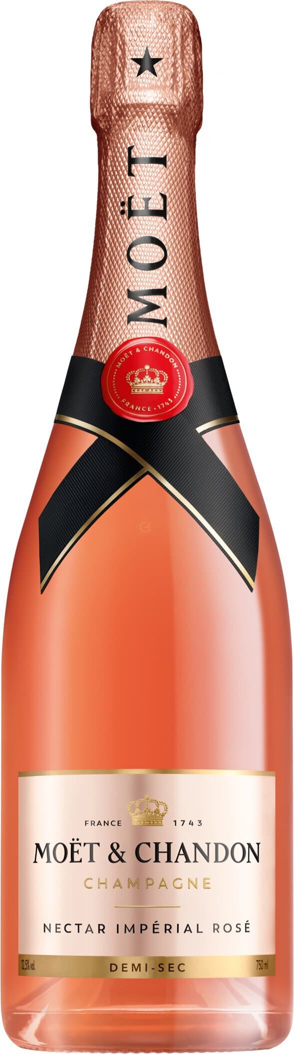 Moet & Chandon Nectar Imperial Rose Champagne 750ML